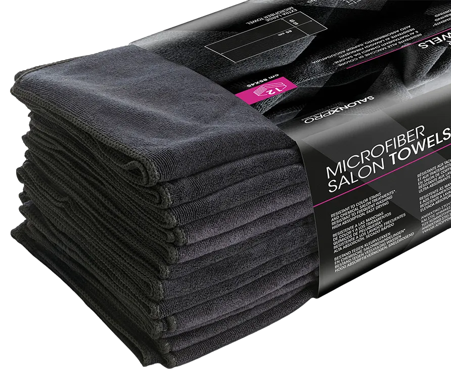 Xanitalia SALONXPRO Serviettes en microfibre 12 pièces