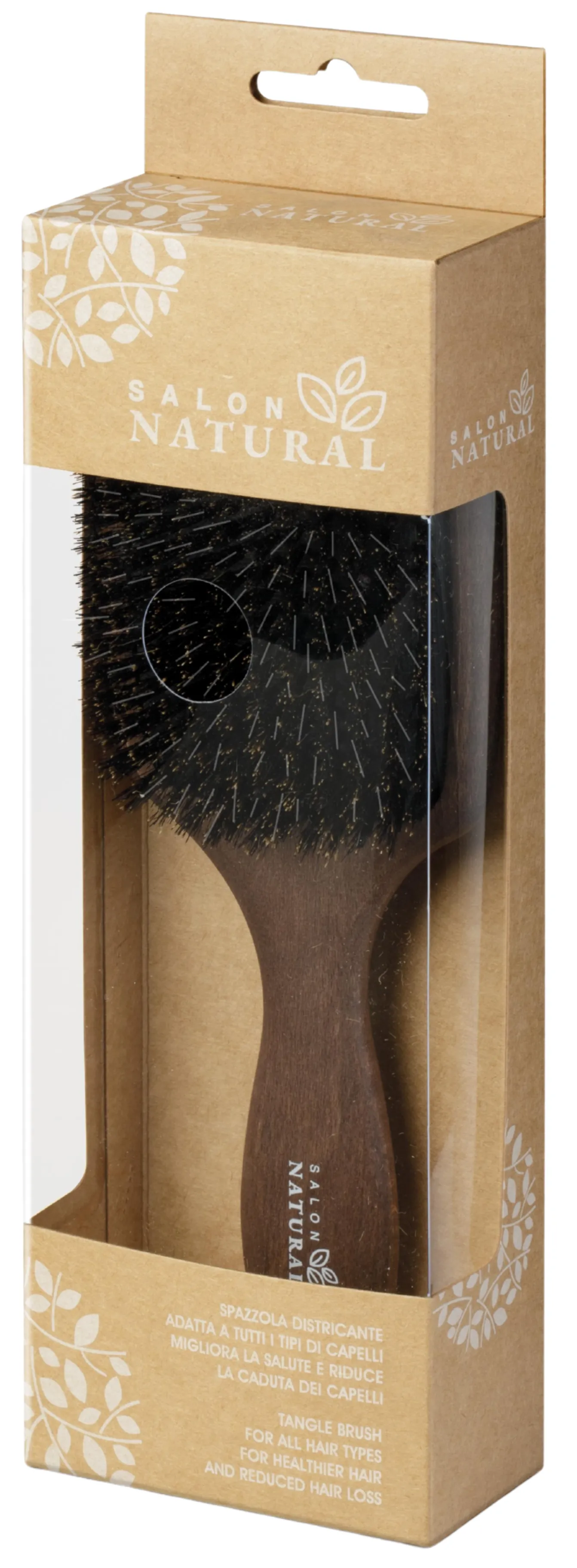 Brosse Xanitalia avec poils de nylon et poils de sanglier sauvages purity