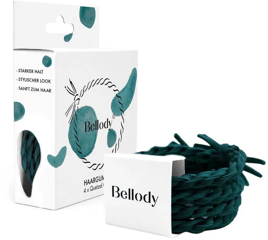 Bellody Original Élastiques à cheveux - Classic Black