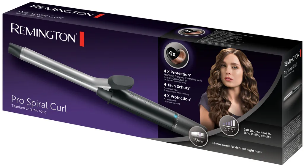 Remington Pro Spiral Curl Boucleur à spirale 19mm CI5519