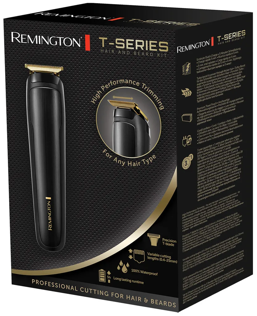 Remington T-Series Tondeuse à cheveux et à barbe MB7050