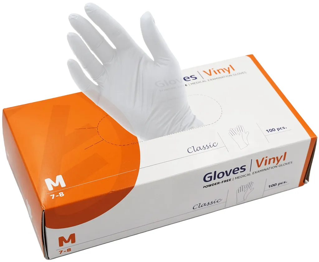 Comair Gants en vinyle sans poudre