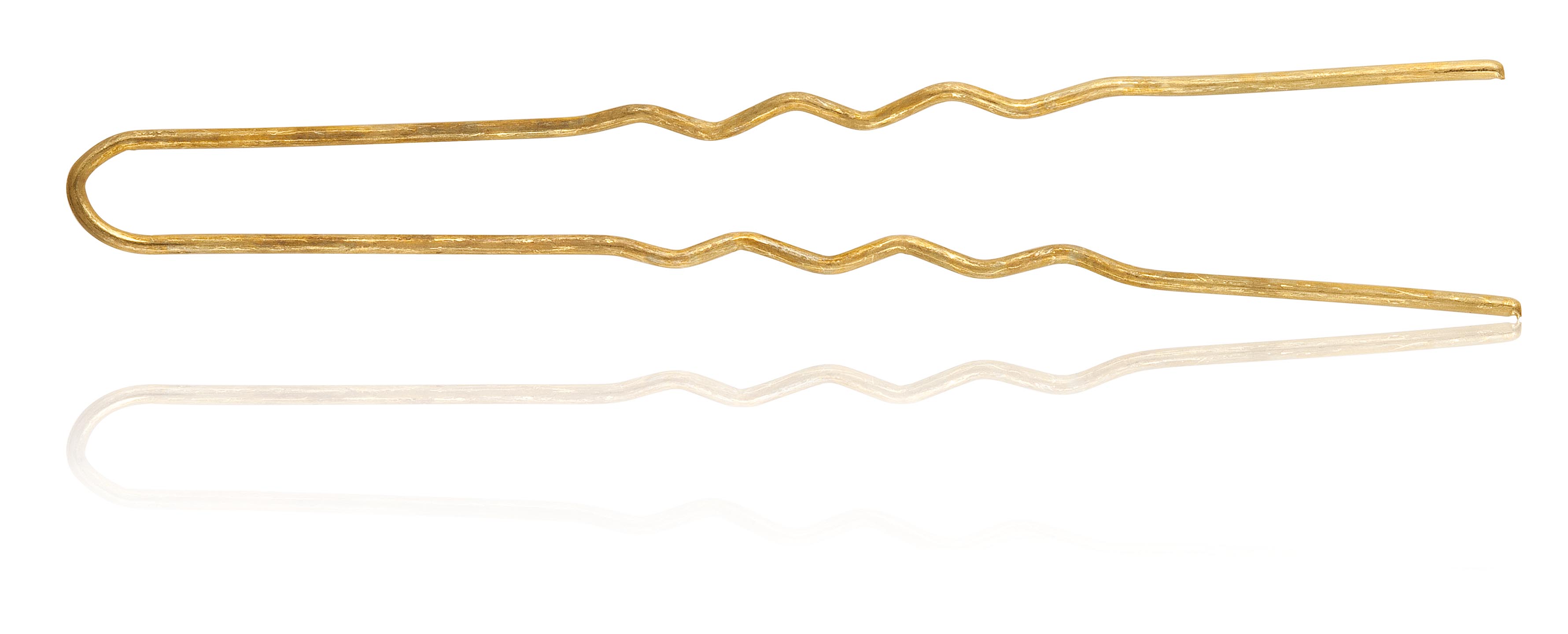 Record Tecno Épingles Ondulé Noir Cm 7,5 Box 250 G