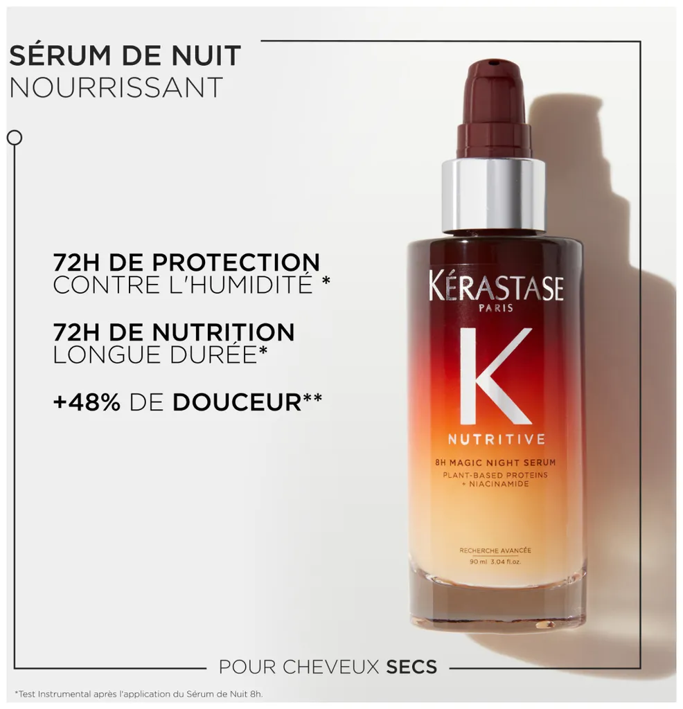 Kérastase Nutritive 8H Night Repair Serum - 90 ml