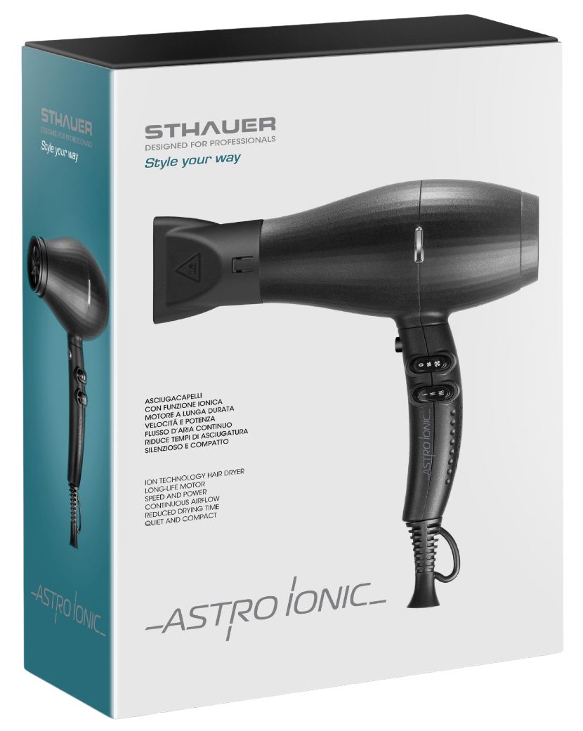 Astro Ionic Sèche-Cheveux Professionnel Ice