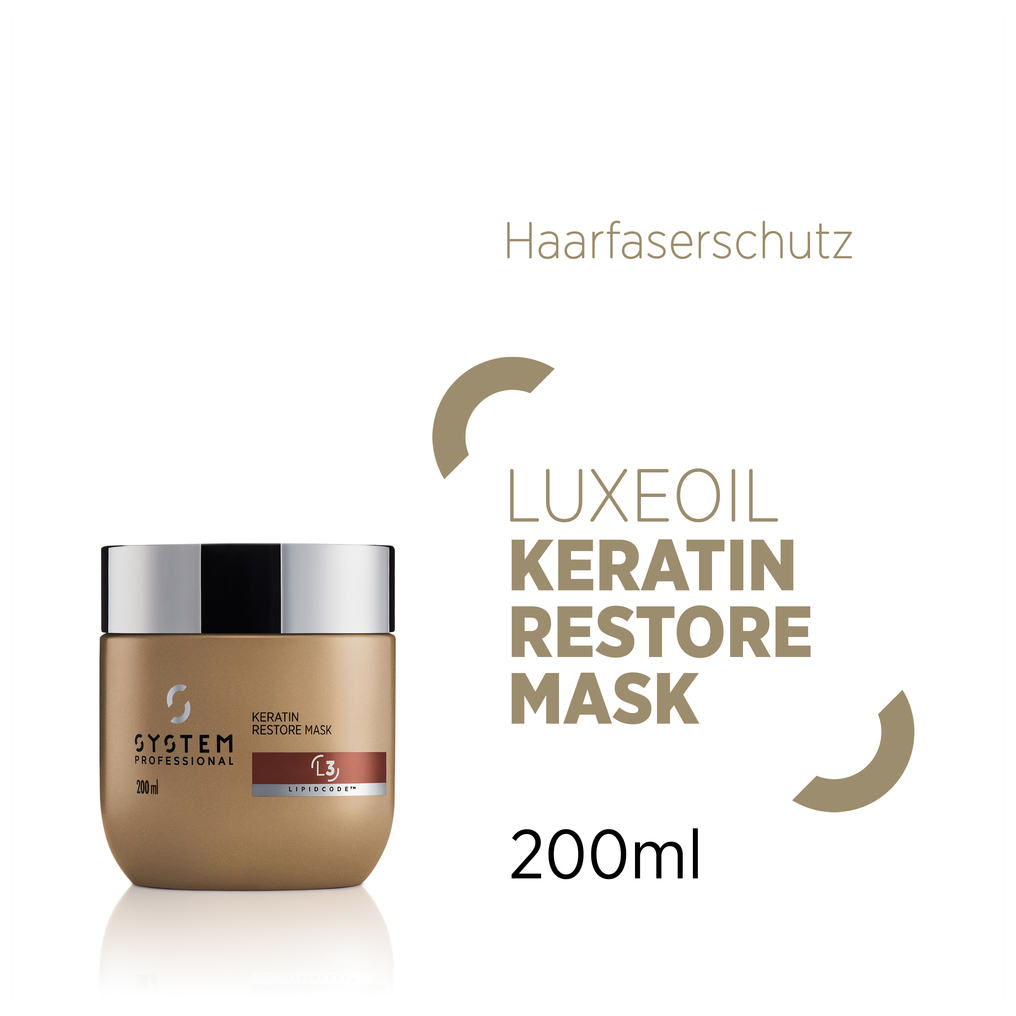 System Professional Lipid Code LuxeOil Keratin Restore Masque