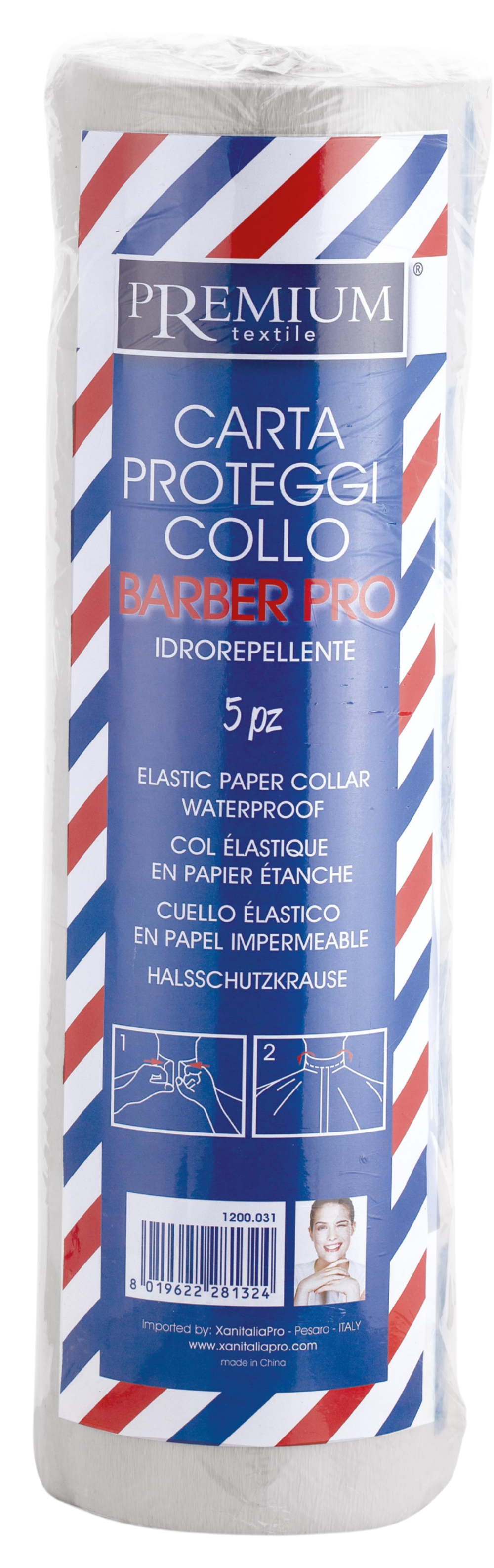 Xanitalia Bandes de cou Barber 5 × 100 bandes