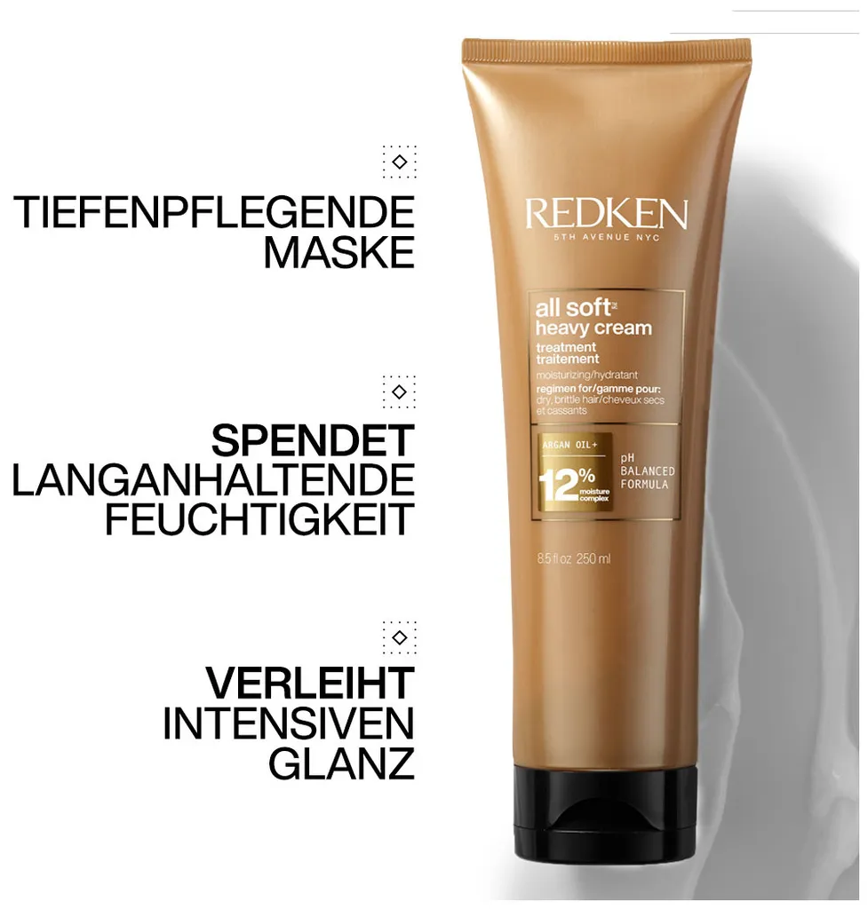 Redken All Soft Heavy Cream Masque hydratant