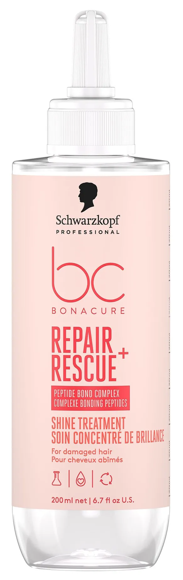 Schwarzkopf Bonacure Repair Rescue+Soin Concontré de Brilliance