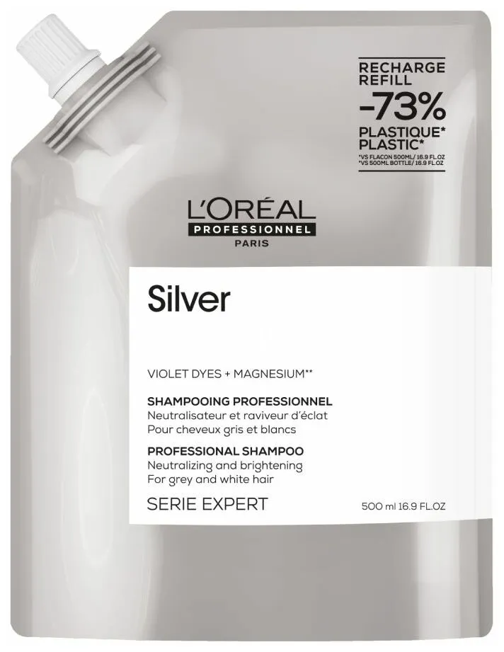 L'Oréal Série Expert Silver Refill Shampoo 500ml
