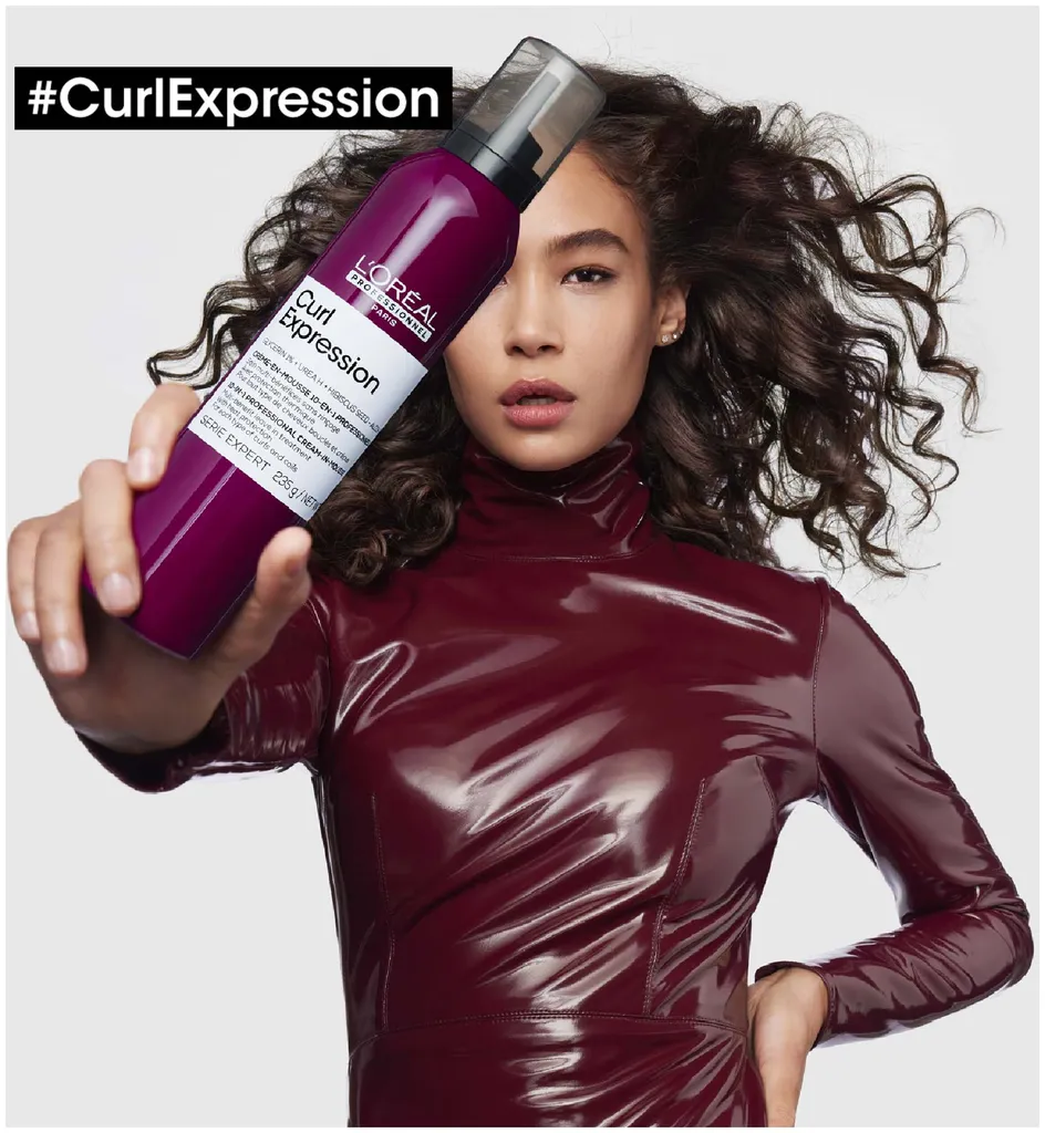 L'Oréal Série Expert Curl Expression Crème-en-Mousse 10 en 1 Soin multi-bénéfices sans rinçage