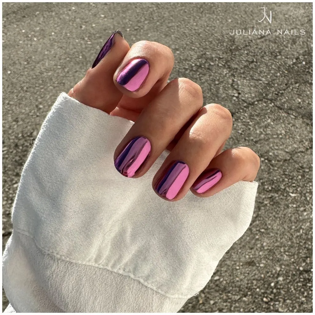Juliana Nails Mirror Pigment - Sexy Silver