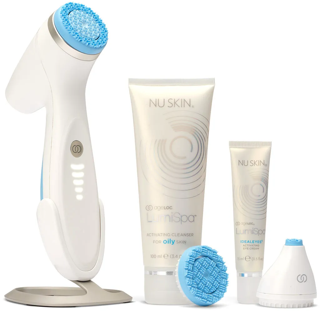 Nu Skin ageLOC LumiSpa iO Beauty Device Skincare Kit - Peau réactive