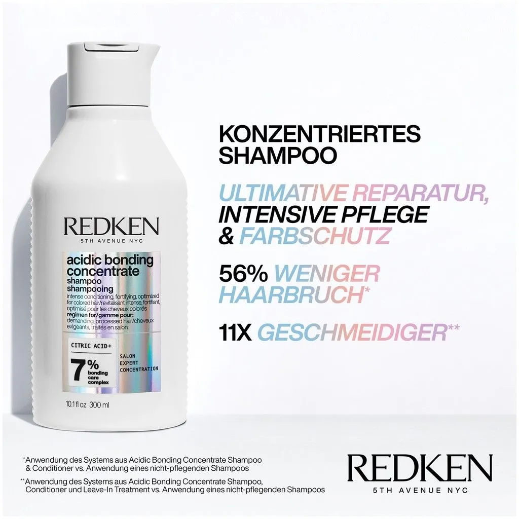 Redken Acidic Bonding Concentrate Shampooing Nourrissant Intense - 300 ml