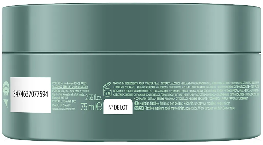 Kérastase Genesis Homme Cire d'Épaisseur Texturisante