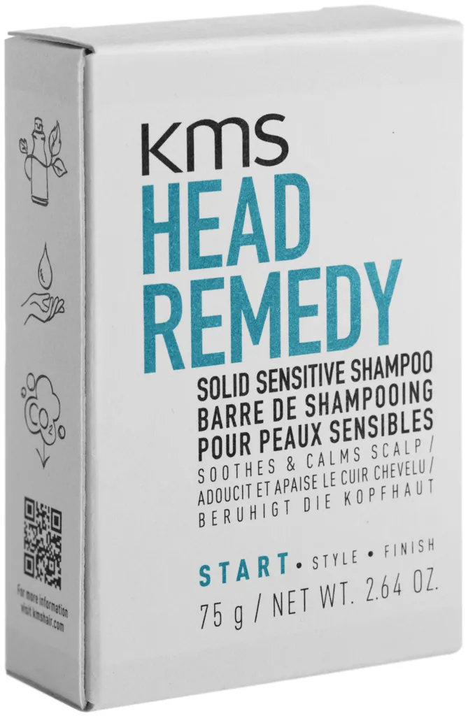 KMS Headremedy Barre de shampooing pour peaux sensibles