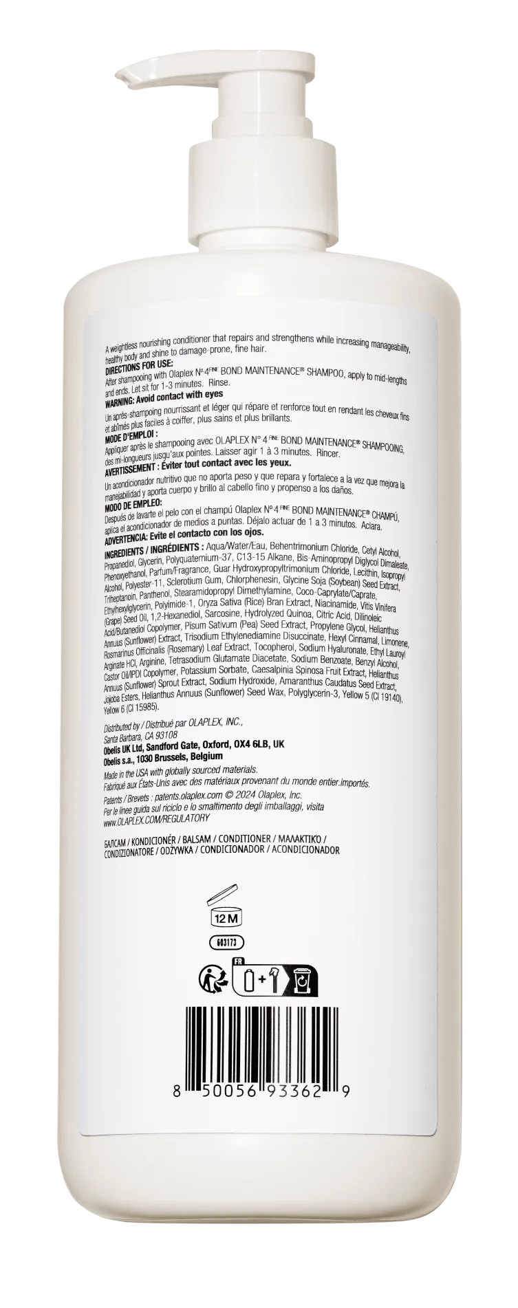 Olaplex No. 5 Fine Bond Maintenance Conditioner 1000 ml