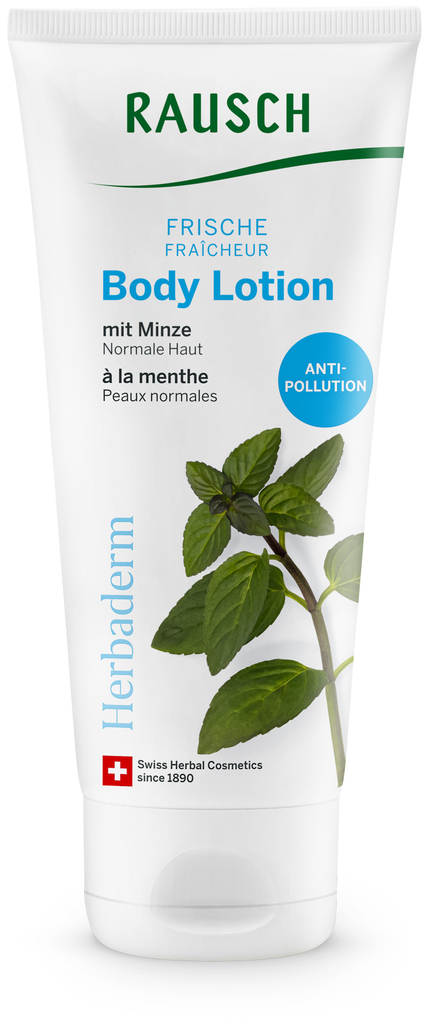 Rausch Frische Body Lotion mit Minze