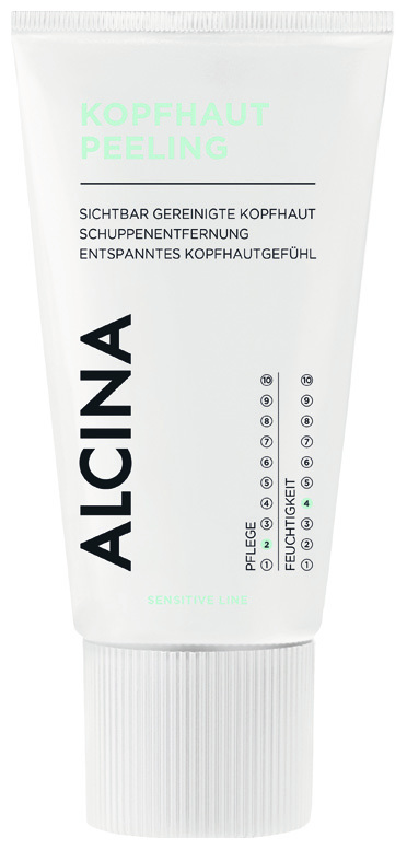 Alcina Sensitive Line Gommage pour cuir chevelu