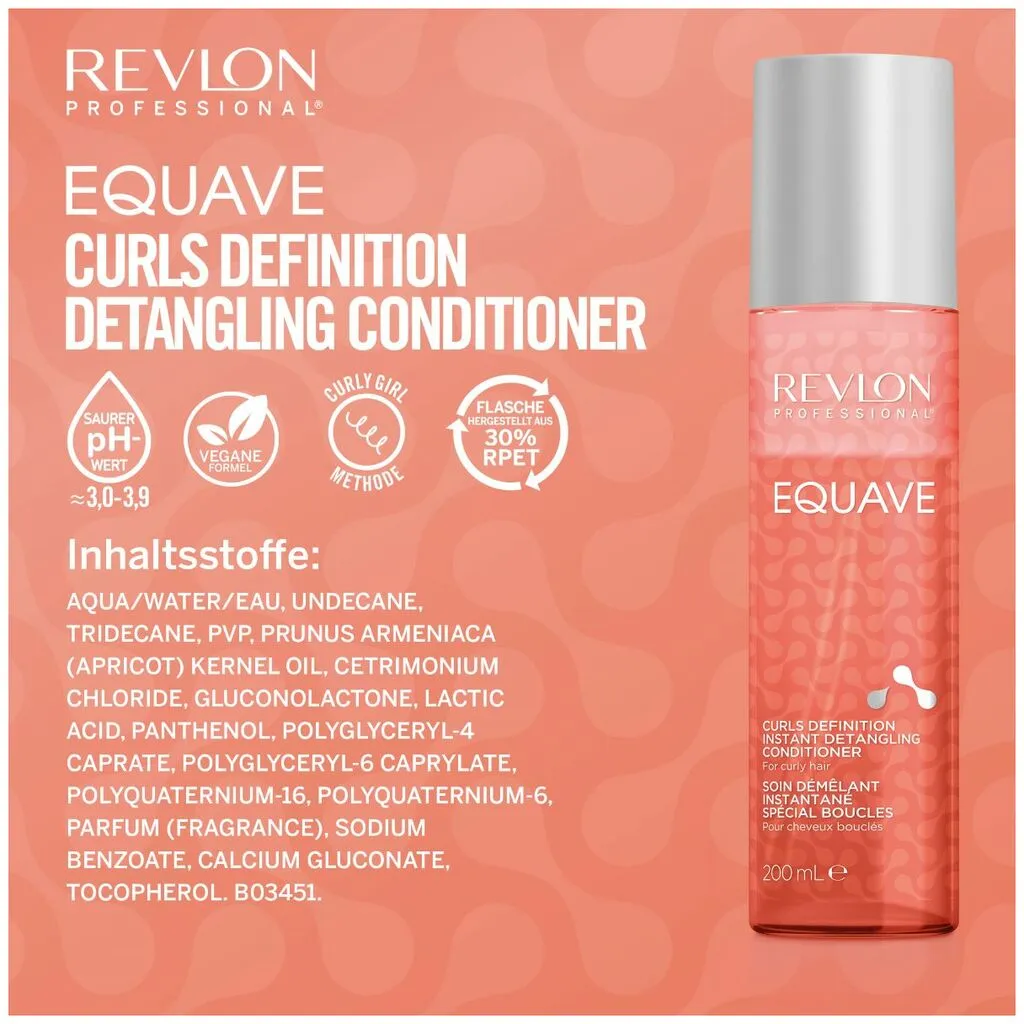 Revlon Professional Equave Curls Definition Instant Detangling Conditioner pour cheveux bouclés