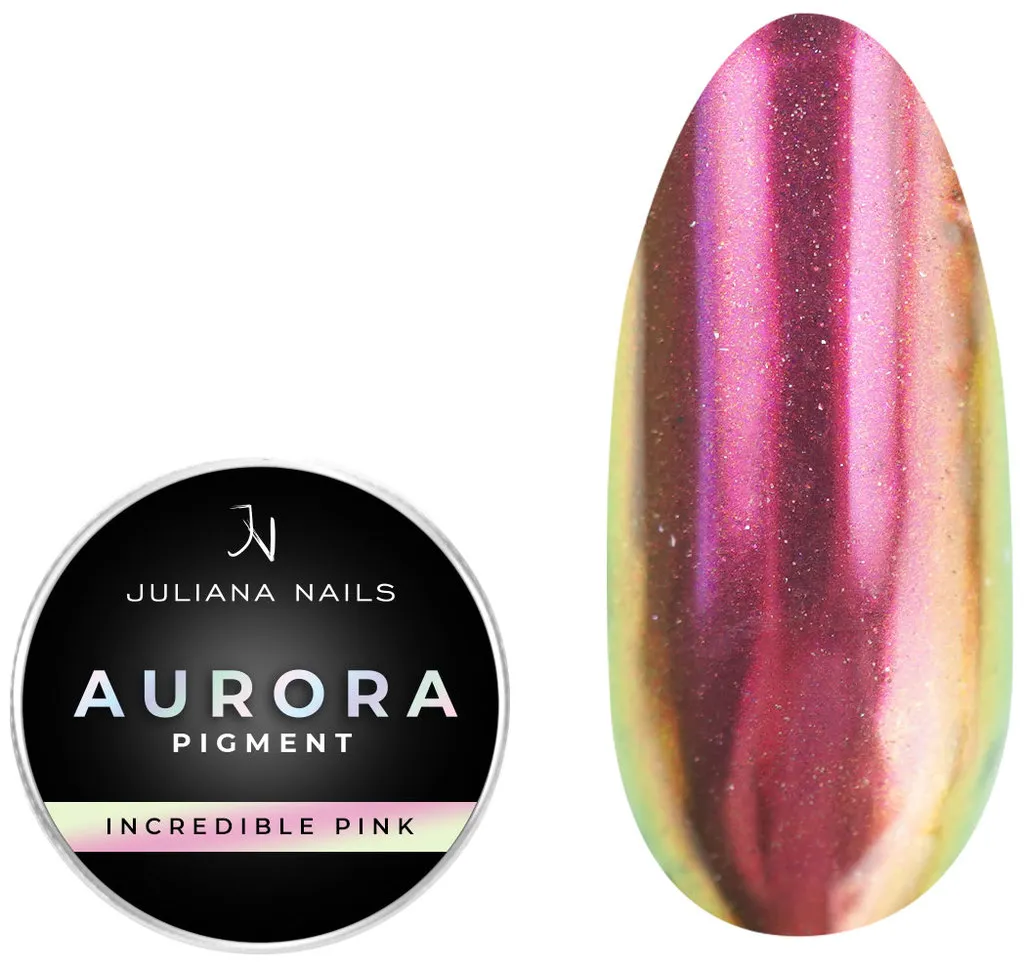 Juliana Nails Aurora Pigment - Mystic Smaragd