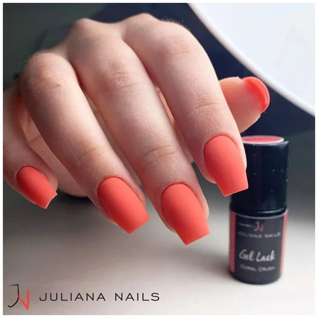 Juliana Nails Gel Lack Vernis Gel Corail et tons jaunes - Sunshine