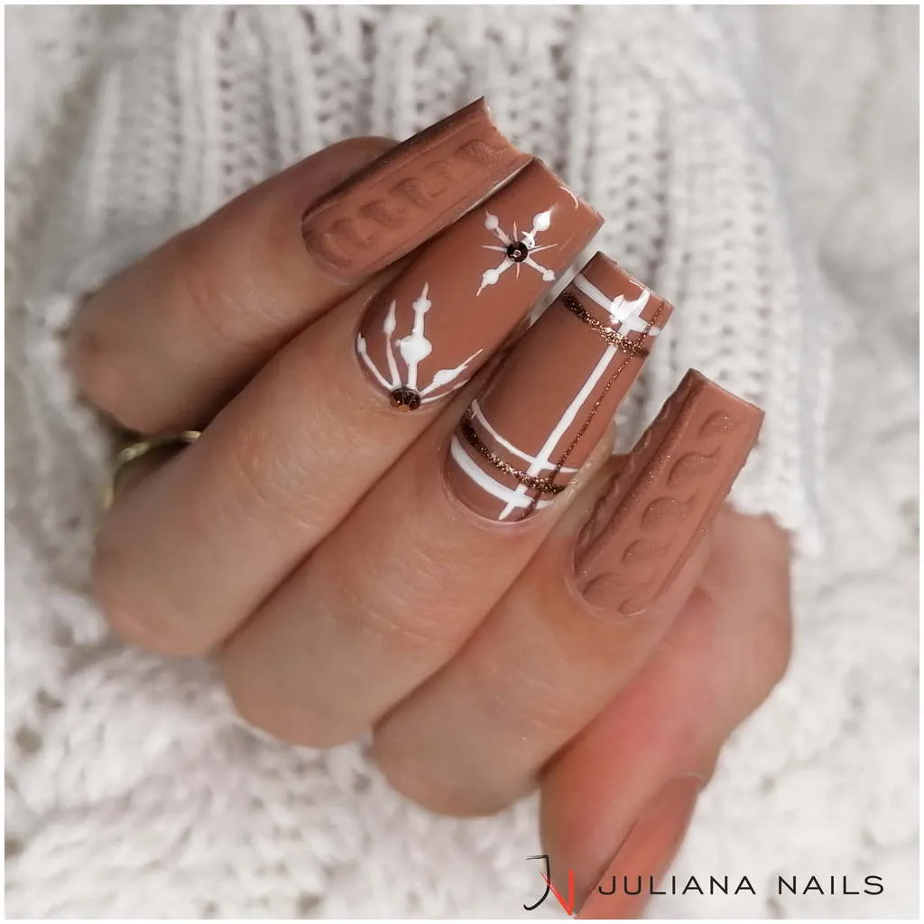 Juliana Nails Gel Lack Nude & Tons Marron