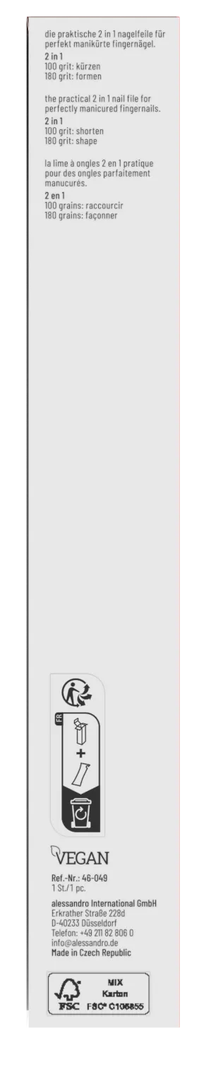 Alessandro Lime à ongles