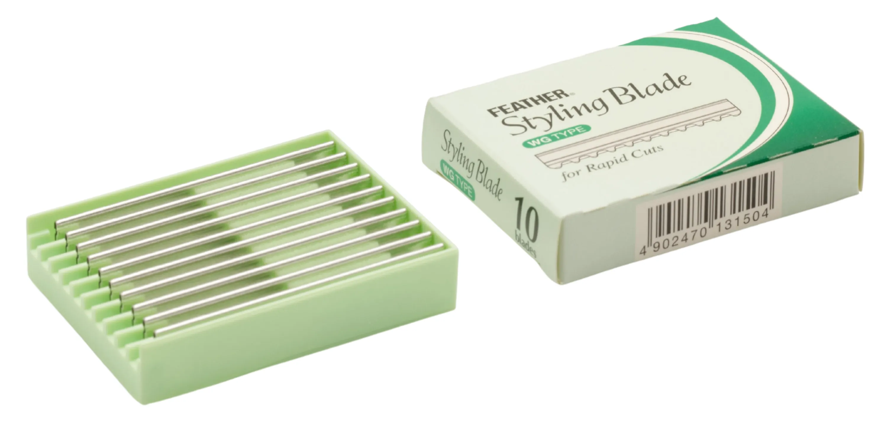 Lames “Feather Original” Dentées Pour Peigne À Effiler Avec Récupérateur En Métal