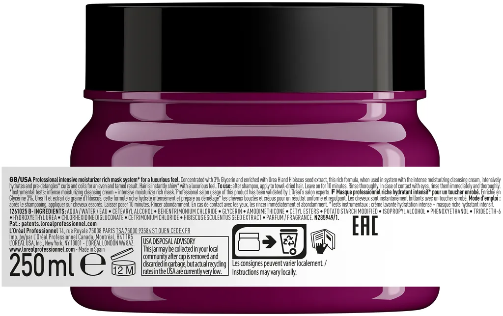 L'Oréal Série Expert Curl Expression Masque Riche Hydratant intensif