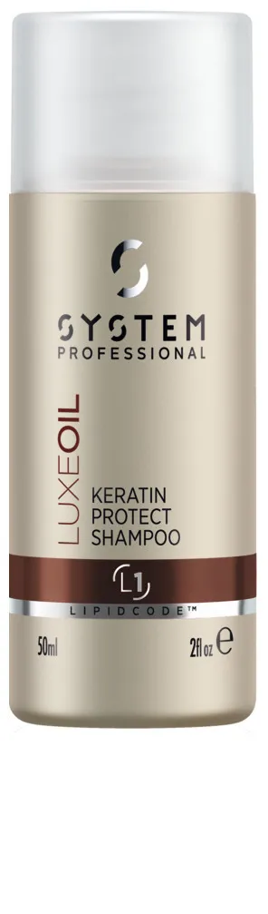 System Professional Lipid Code LuxeOil Keratin Protect Shampooing - 100 ml