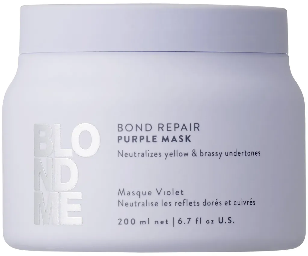Schwarzkopf Blondme Bond Repair Masque Violet - 200 ml