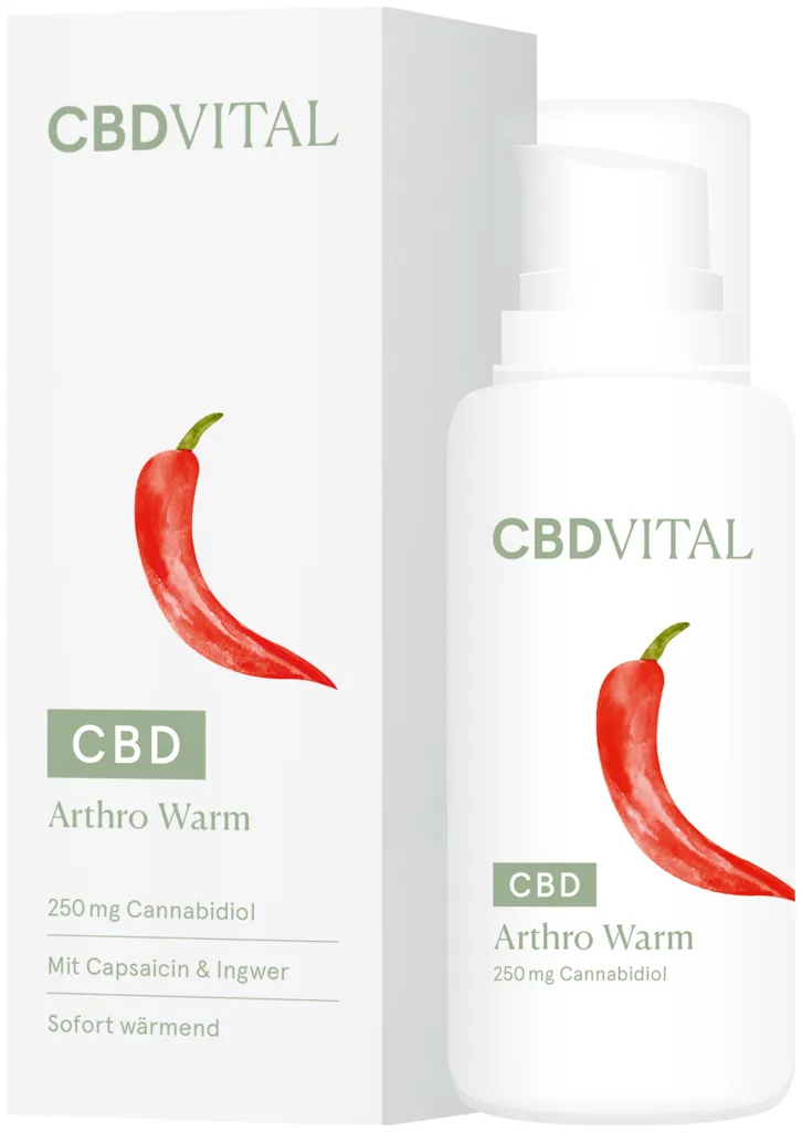 Crème chauffante CBD VITAL