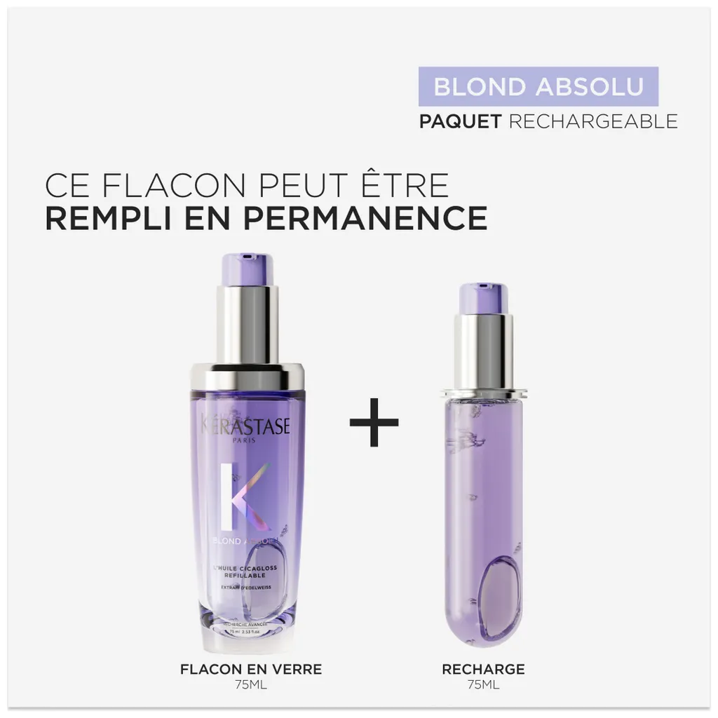 Kérastase Blond Absolu L'Huile Cicagloss Refillable