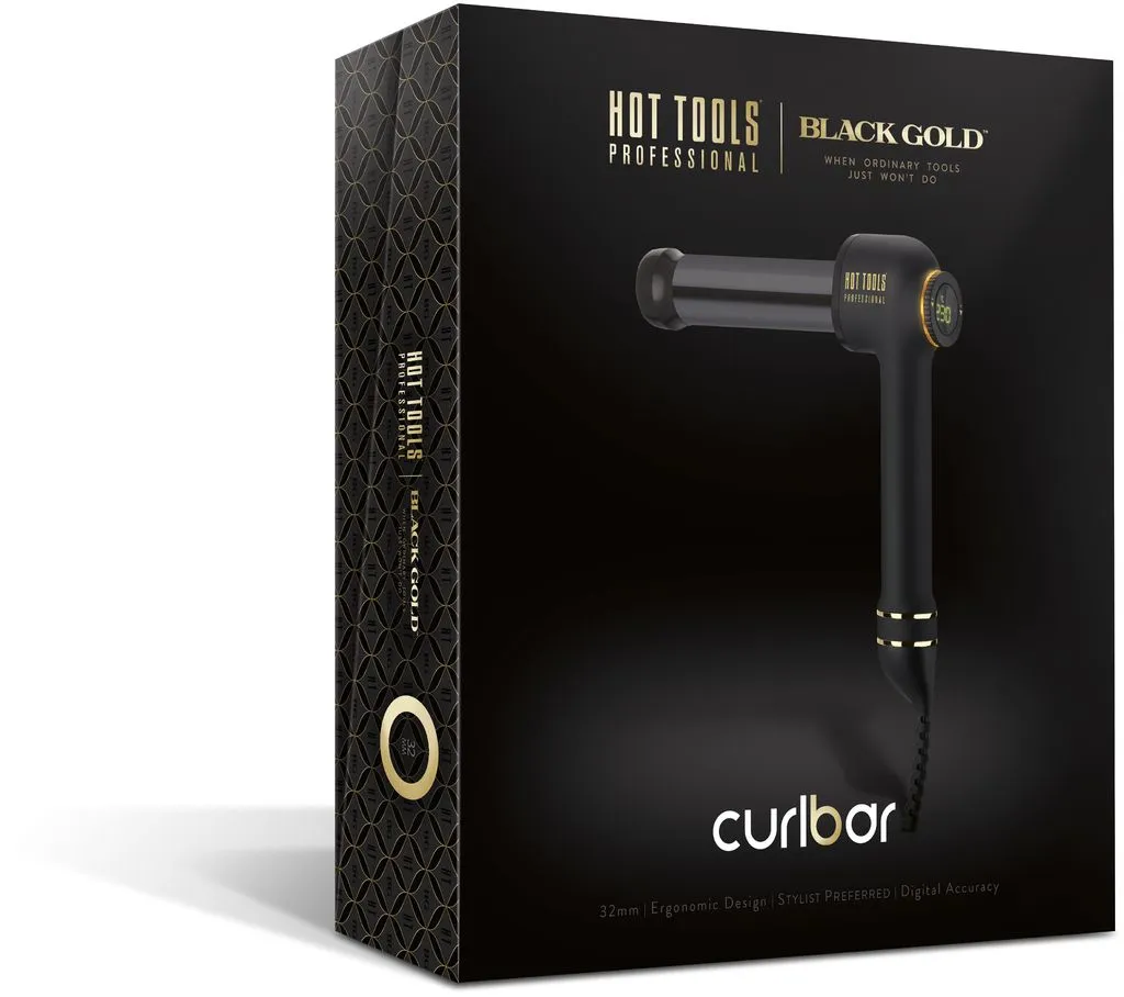 Hot Tools Professional Black Gold Curlbar Boucleur 25mm