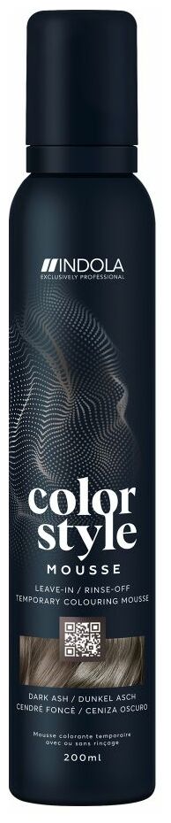 Indola Color Style Mousse - Silver