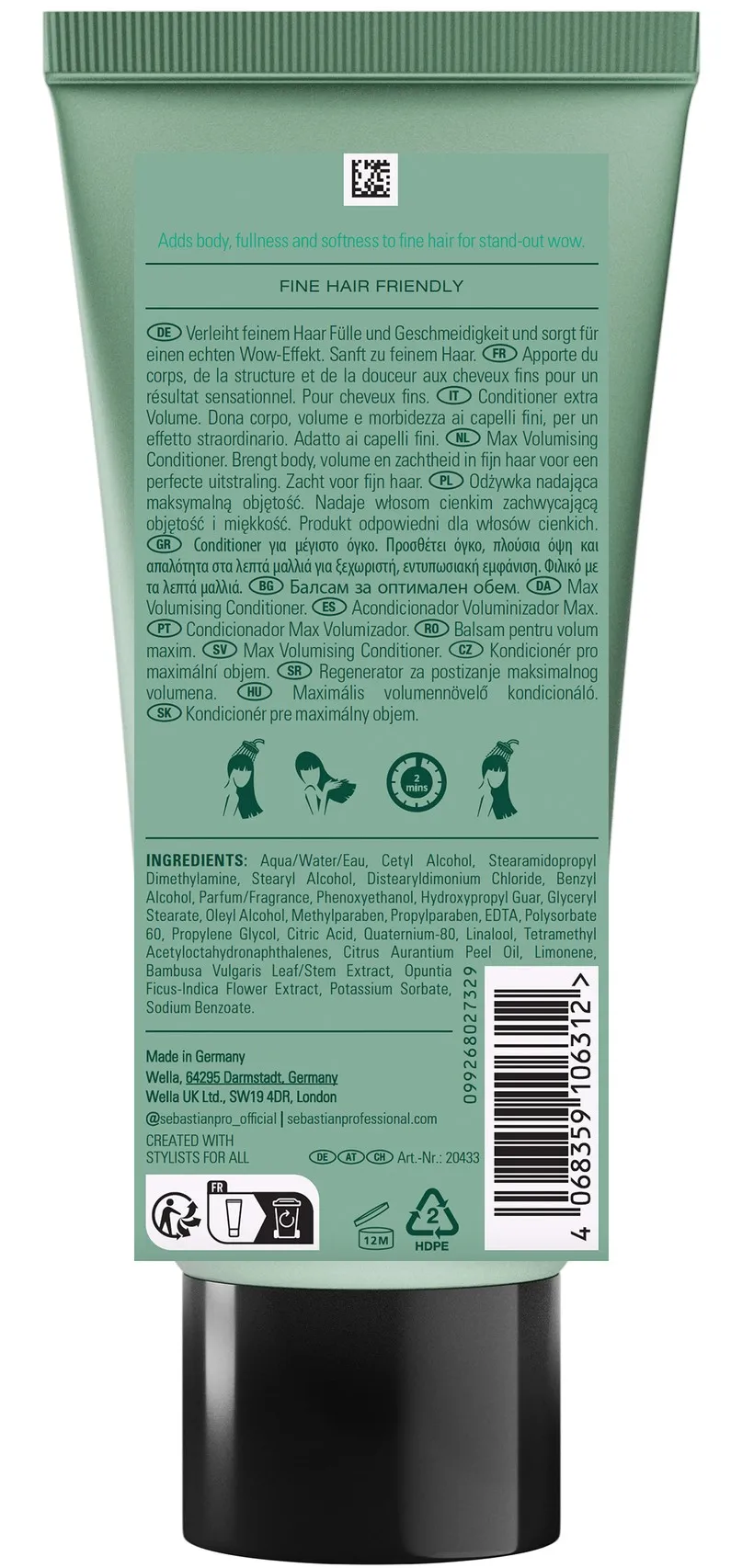 Sebastian Volupt Max Conditionneur Volume