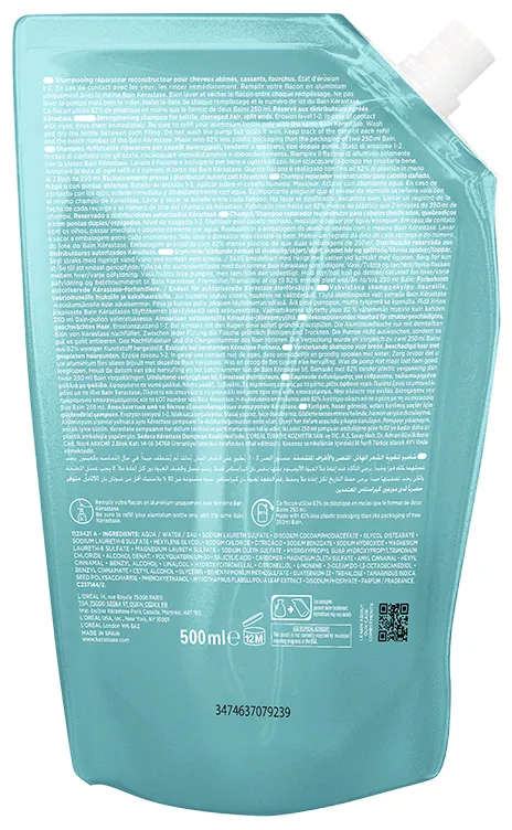 Kérastase Résistance Bain Force Architecte Recharge 500ml