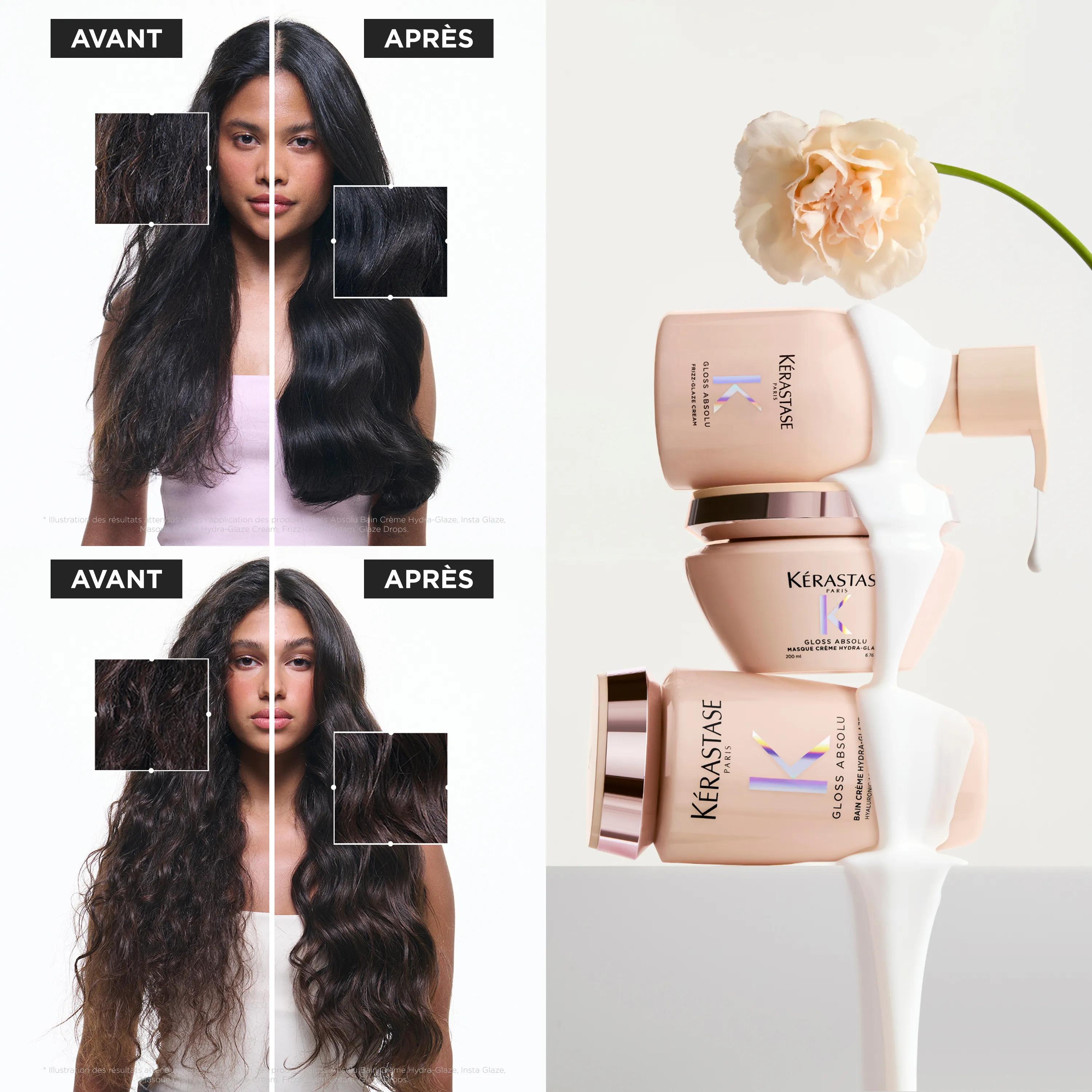 Kérastase Gloss Absolu Frizz Glaze Cream