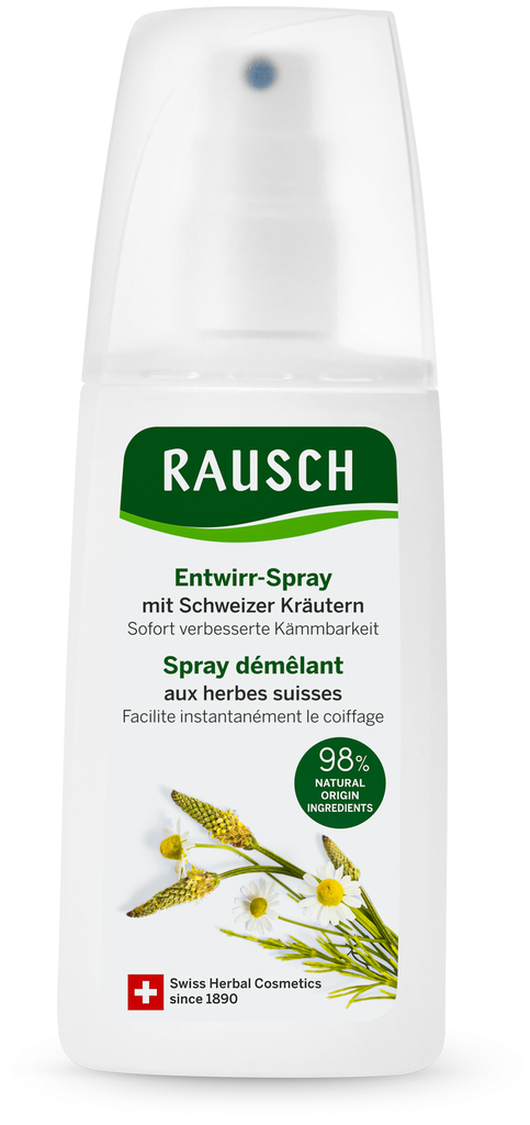 Rausch Spray Démêlant aux herbes suisses