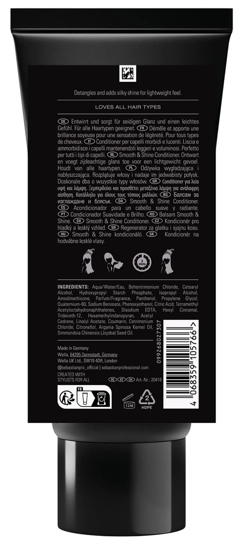 Sebastian Dark Oil Smooth & Shine Conditioner