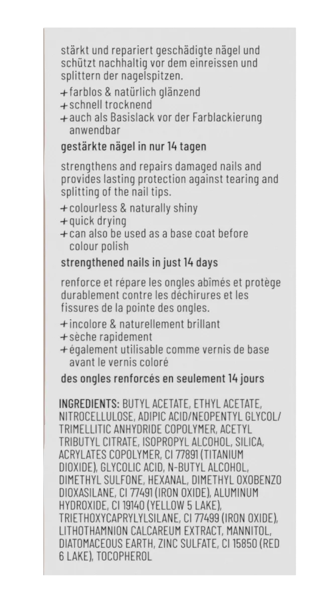 Alessandro Nail Durcisseur Express Nude