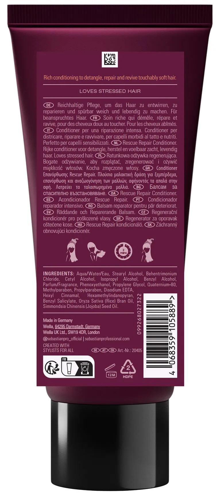 Sebastian Penetraitt Rescue Repair Conditioner