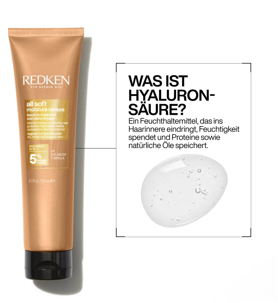 Redken All Soft Moisture Restore Soin sans rinçage