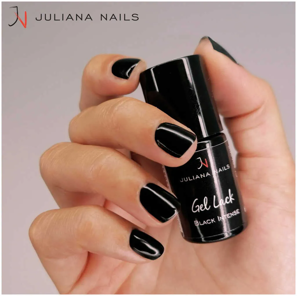 Juliana Nails Gel Lack Gris et Noir