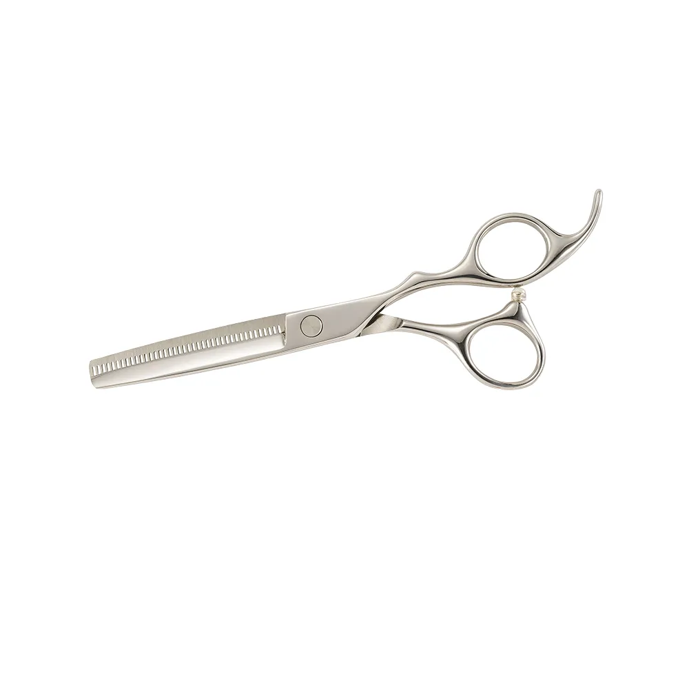 Xanitalia Lameo Stage Pro Set de ciseaux Offset Argent 6"