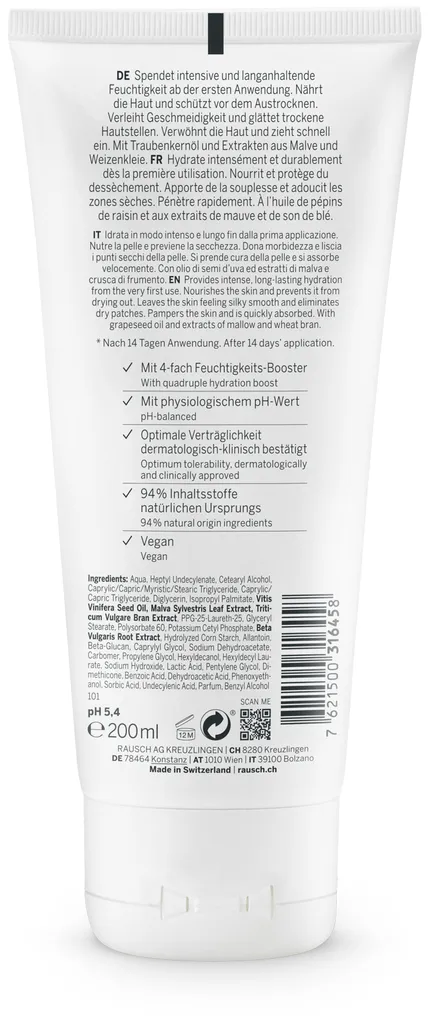 Rausch Hydration Body Lotion à la Mauve