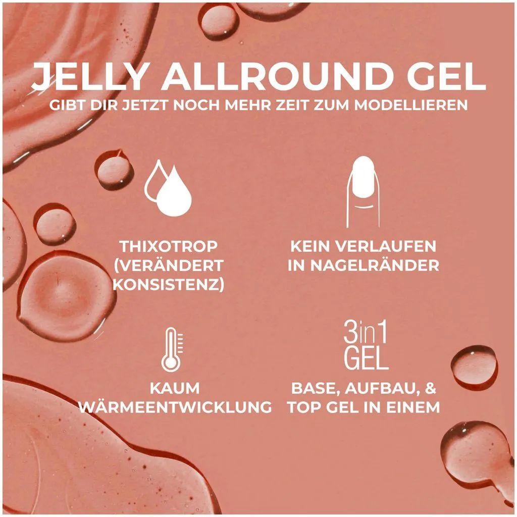 Juliana Nails Jelly Allround Gel - Milky Rose