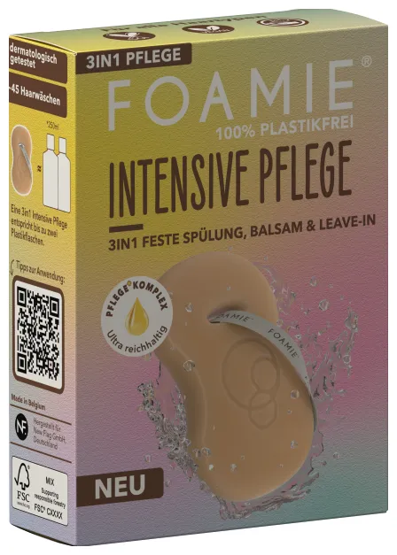 Foamie 3in1 Solid Conditioner, Balm & Leave-In ManeMagic