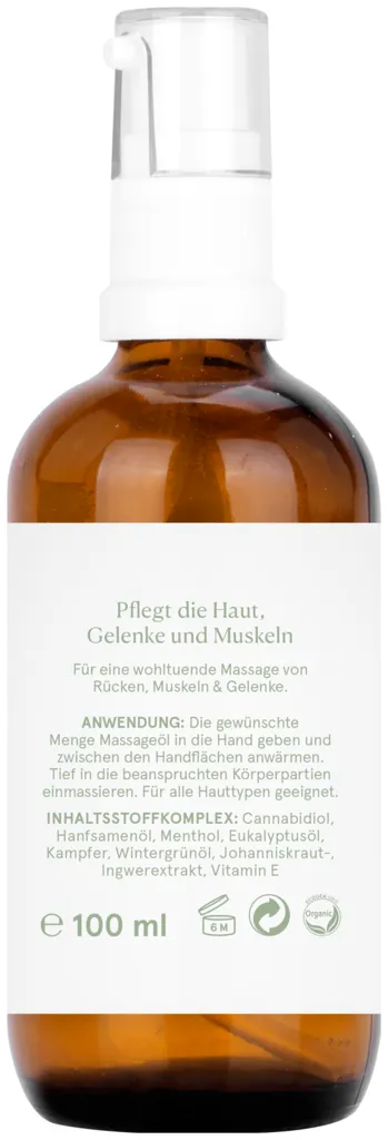 CBD VITAL Huile de massage